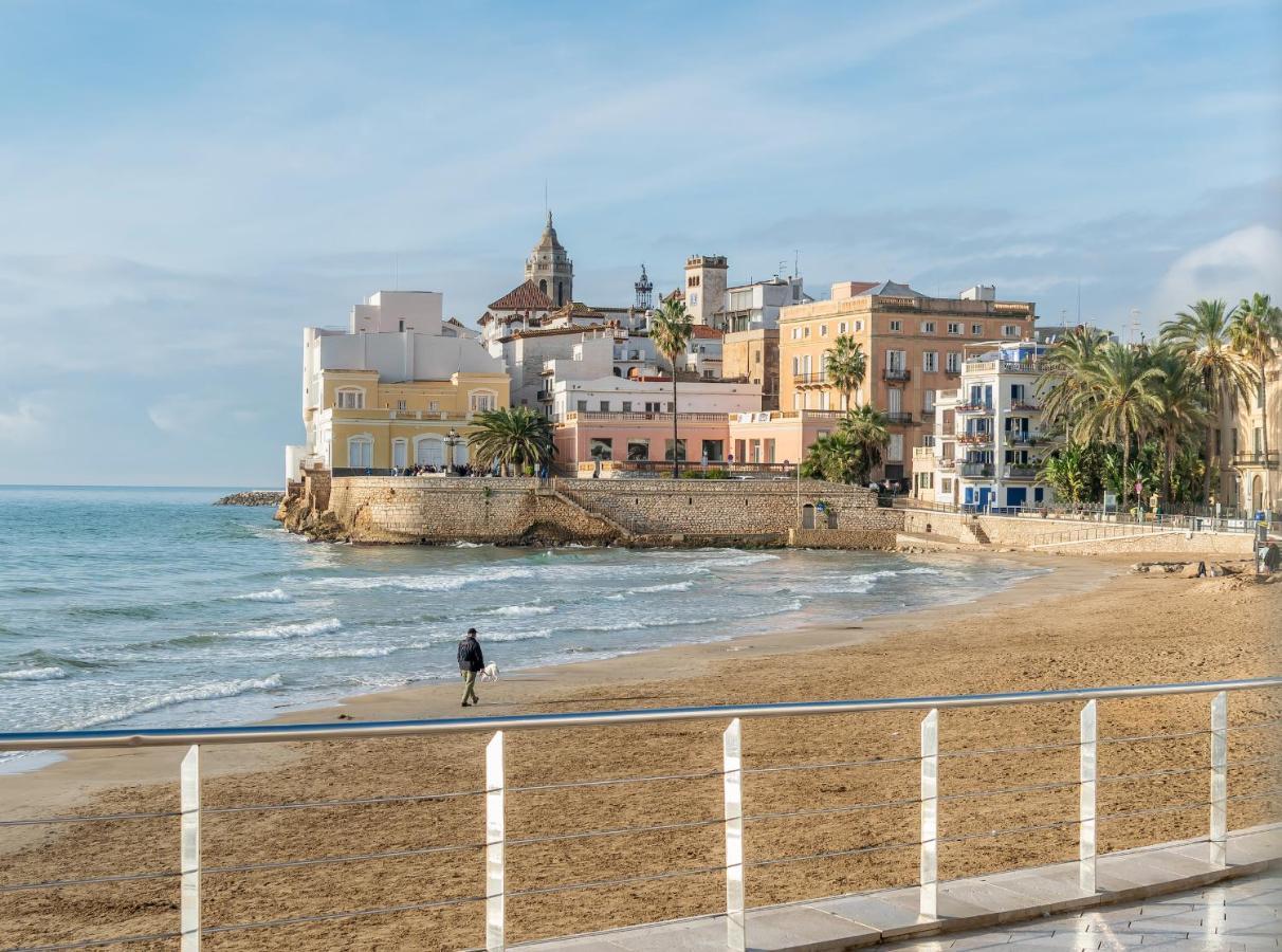 Sant Sebastia Moderno Apartamento A 100 Metros De La Playa Sitges Exteriör bild